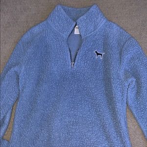 quarter zip sherpa
